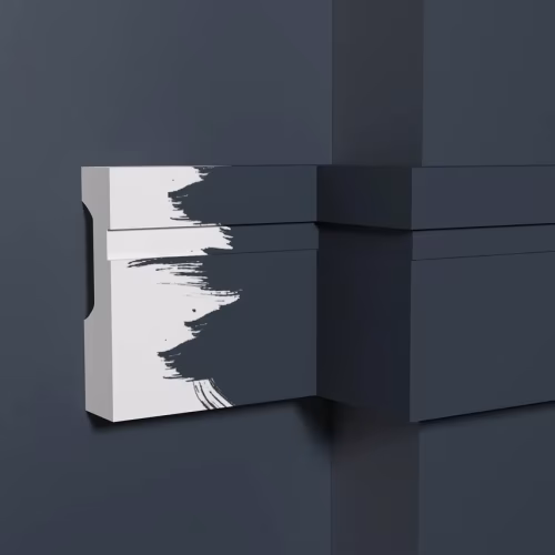 Молдинг из полистирола под покраску Decor-Dizayn Грани DD01 2000×70×19