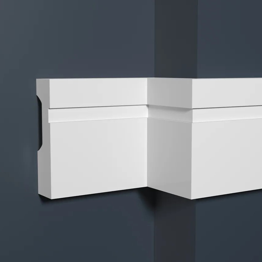 Молдинг из полистирола под покраску Decor-Dizayn Грани DD01 2000×70×19