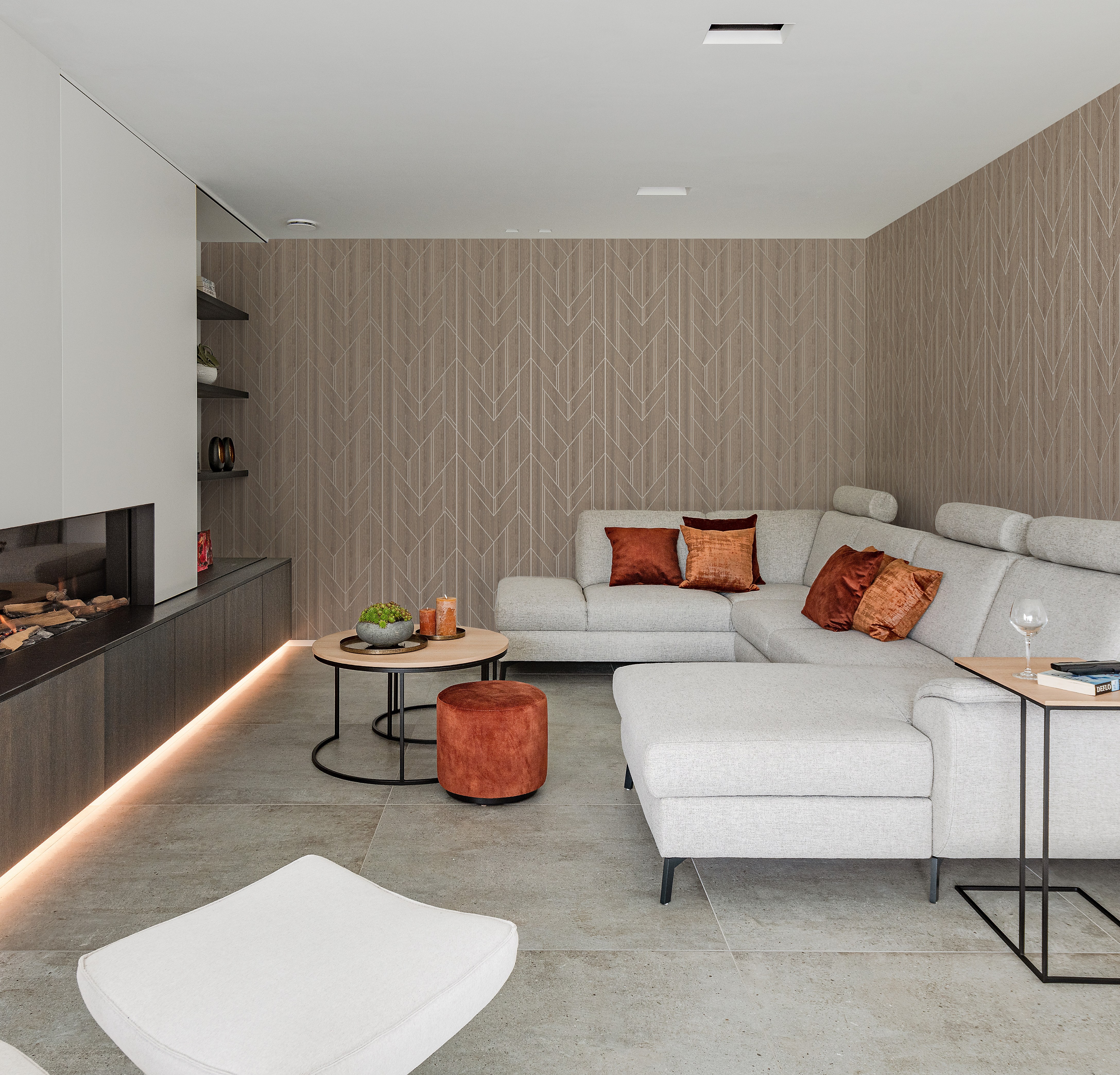 Обои Milassa Iceland ICE1 012 10,05×1 фото в интерьере