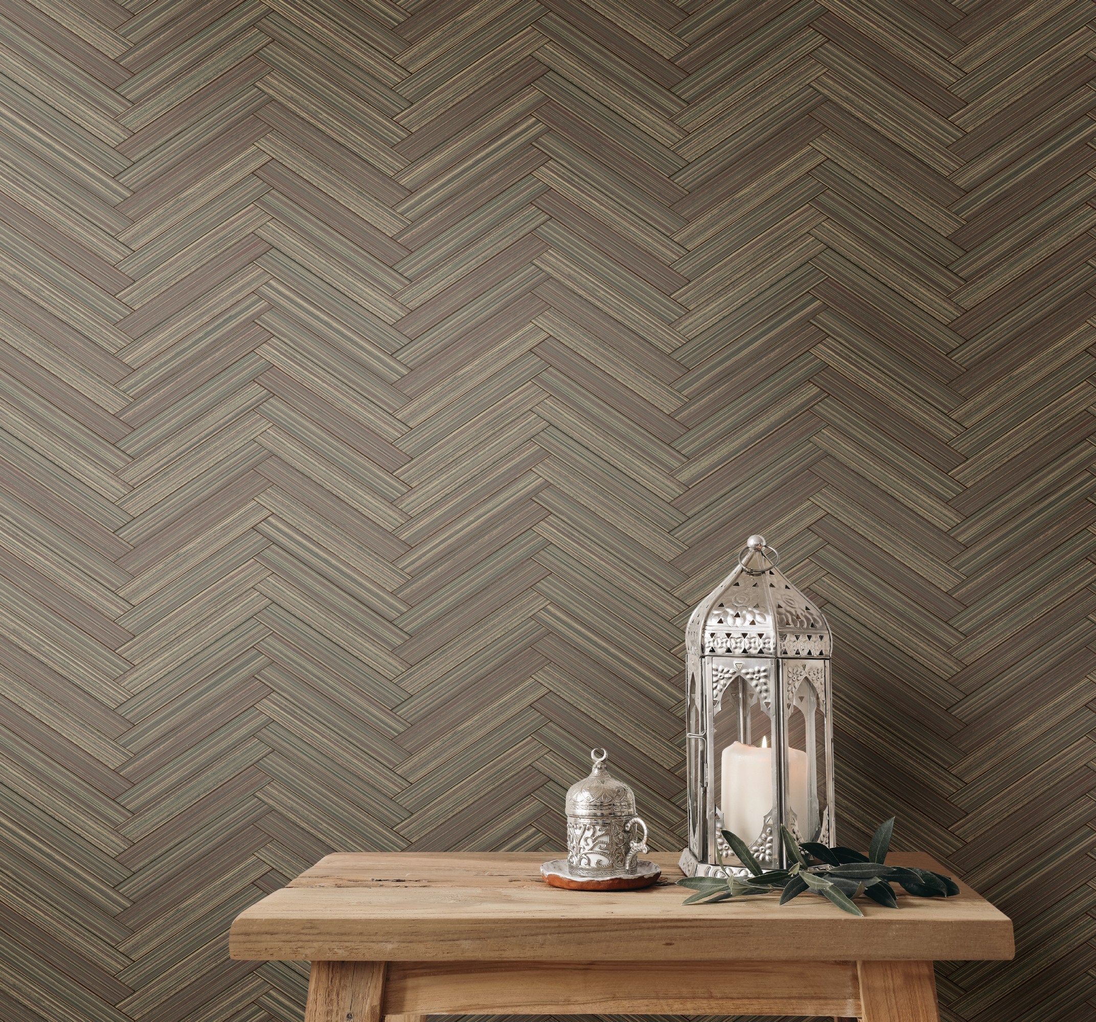 Обои Milassa Микадо Бамбук KTS4 004 10,05×1 фото в интерьере