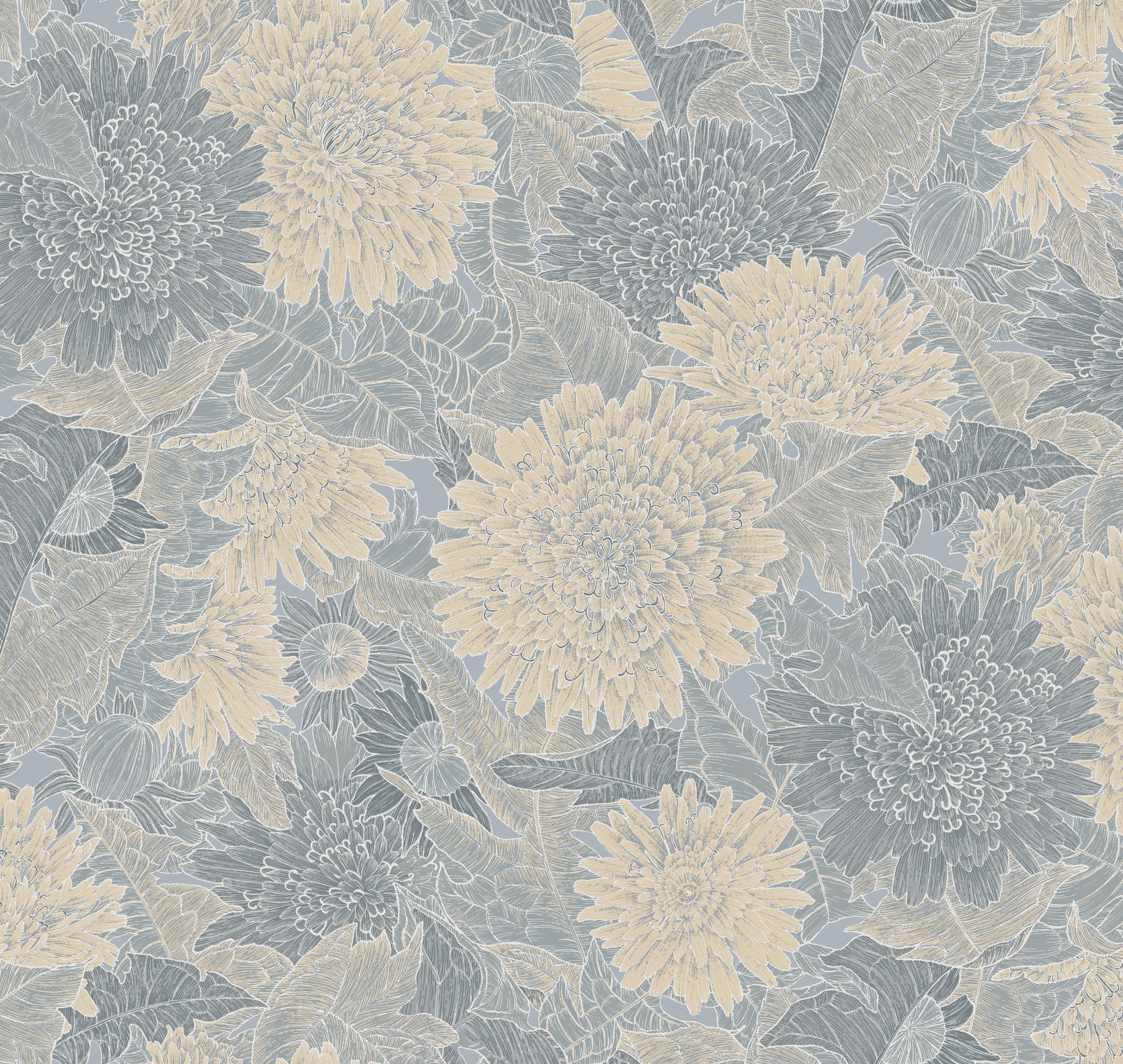 Обои Milassa Микадо Одуванчик KTS6 006 10,05×1