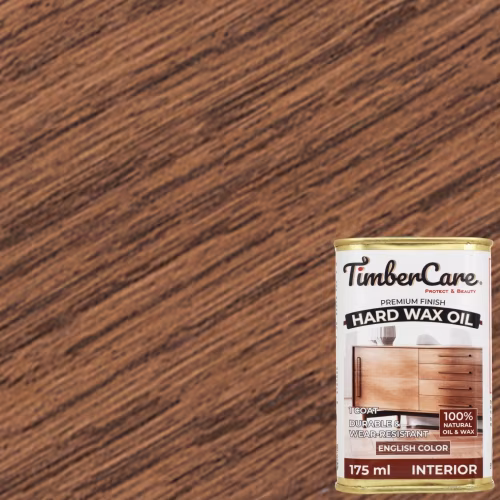 Масло с твердым воском TimberCare Hard Wax Oil цвет Орех 350101 0,175 л