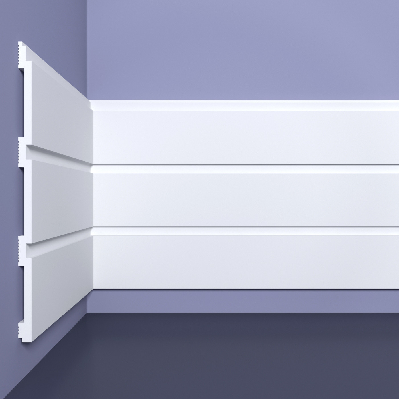 Стеновая панель под покраску Bello Deco СП 02/2.6 2600×200×9