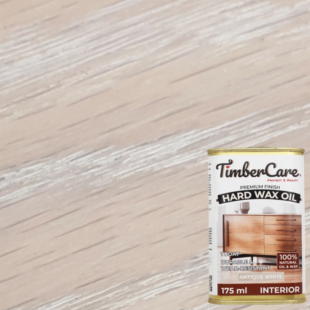 Масло с твердым воском TimberCare Hard Wax Oil цвет Античный белый 350108 0,175 л