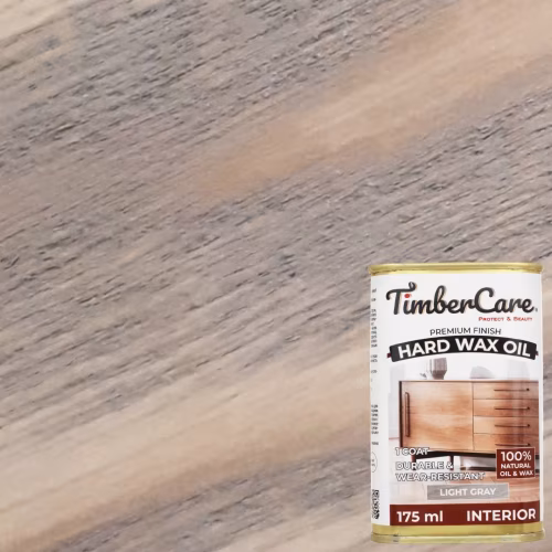 Масло с твердым воском TimberCare Hard Wax Oil цвет Светло-серый 350107 0,175 л