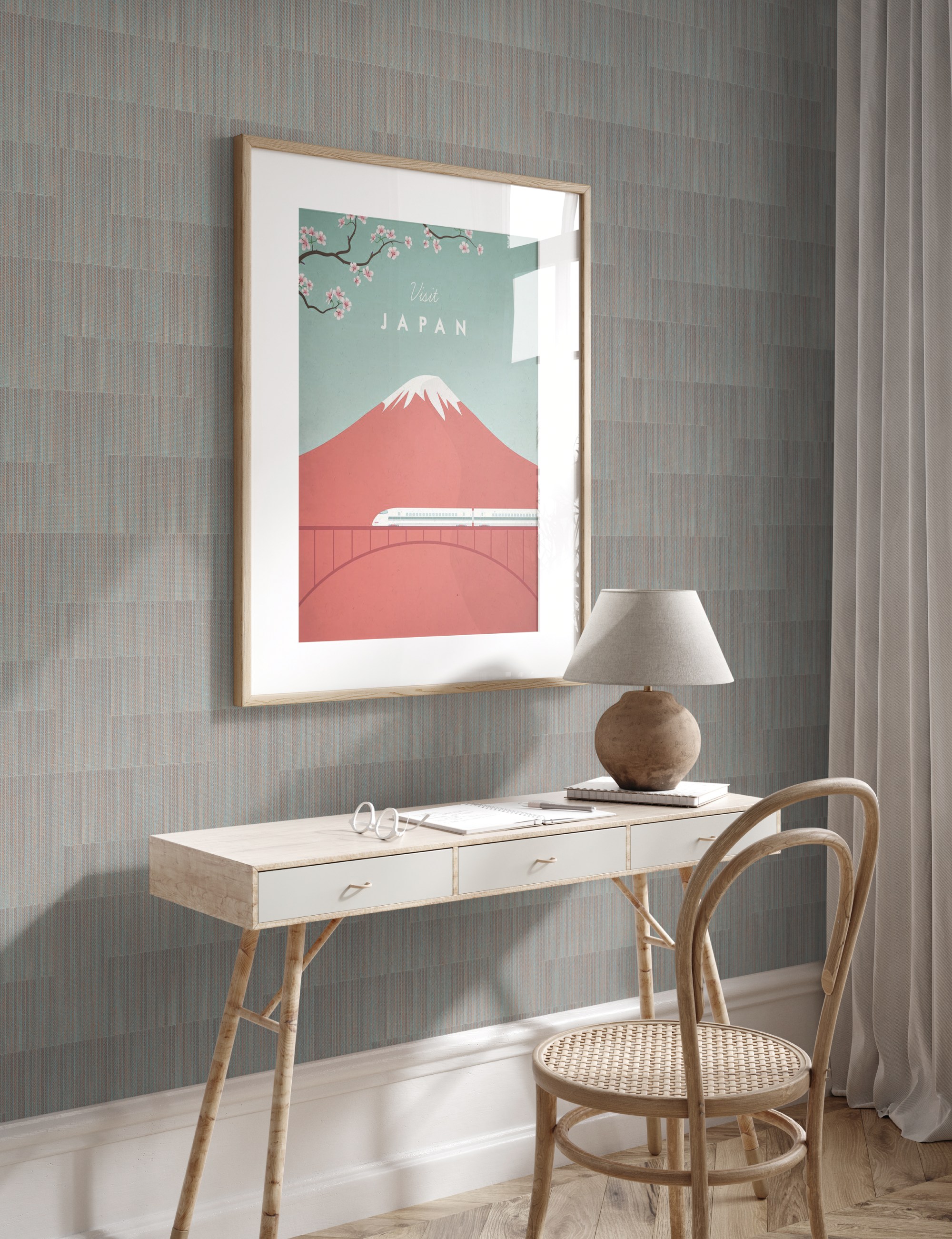 Обои Milassa Микадо KTS3 003 10,05×1 фото в интерьере