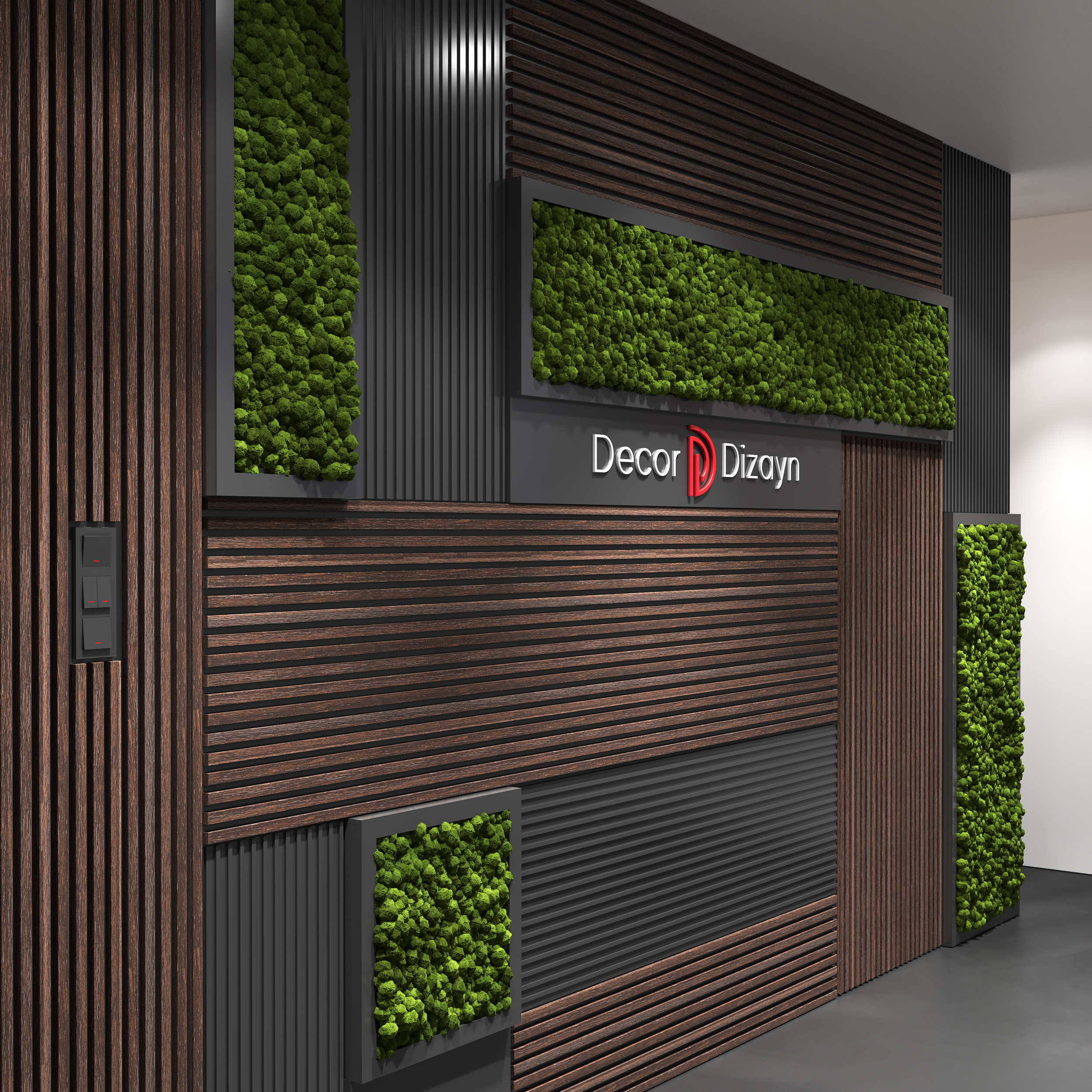 Рейка декоративная Decor-Dizayn 611-73SH 3000×30×20 фото в интерьере