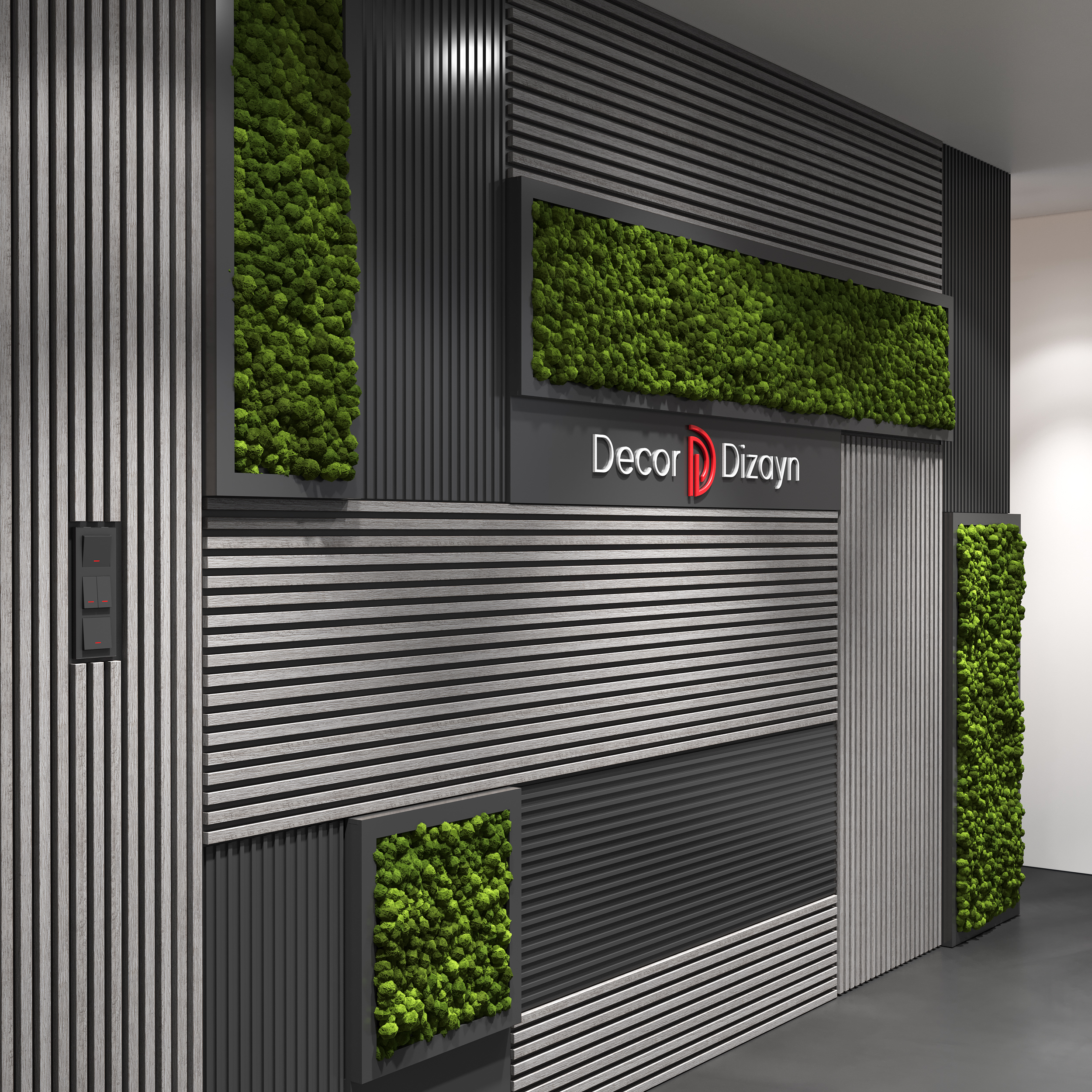 Рейка декоративная Decor-Dizayn 611-89SH 3000×30×20 фото в интерьере