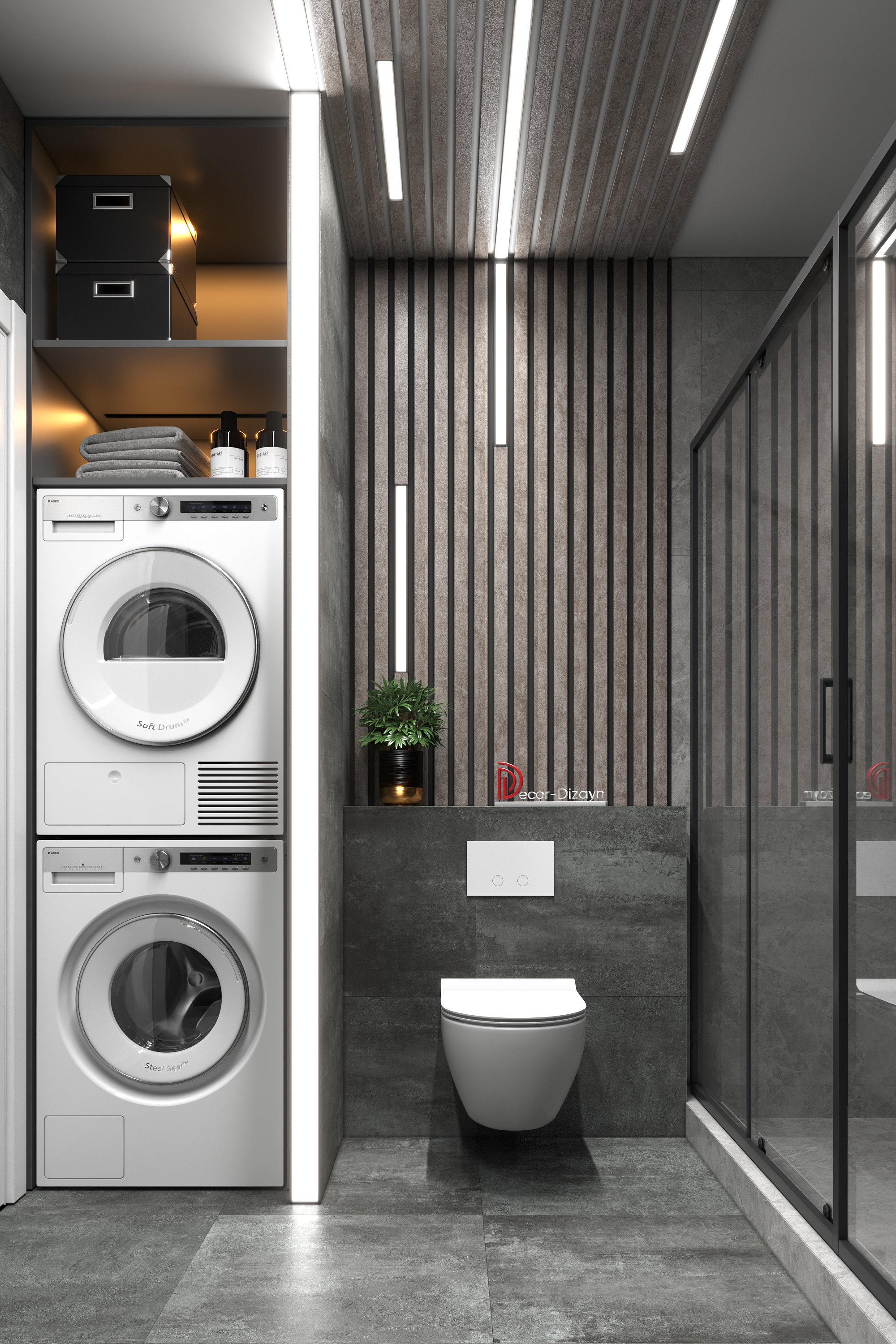 Рейка декоративная Decor-Dizayn 618-25 3000×40×15 фото в интерьере