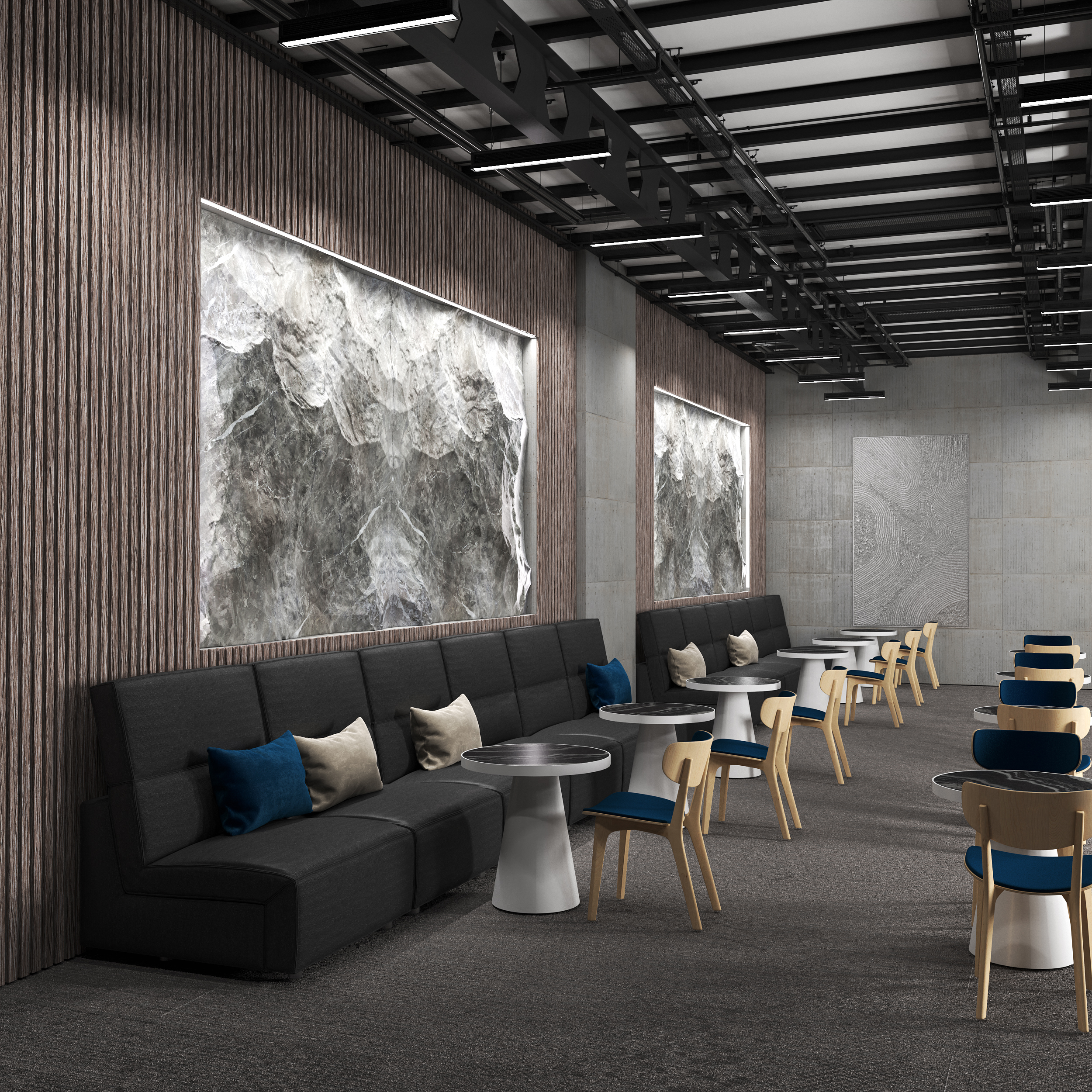 Рейка декоративная Decor-Dizayn 618-80SH 3000×40×15 фото в интерьере