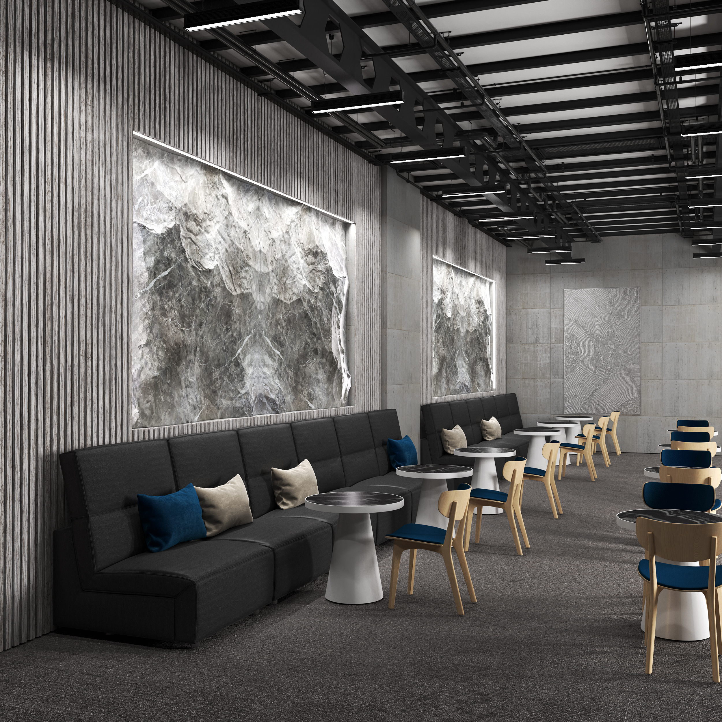 Рейка декоративная Decor-Dizayn 618-89SH 3000×40×15 фото в интерьере