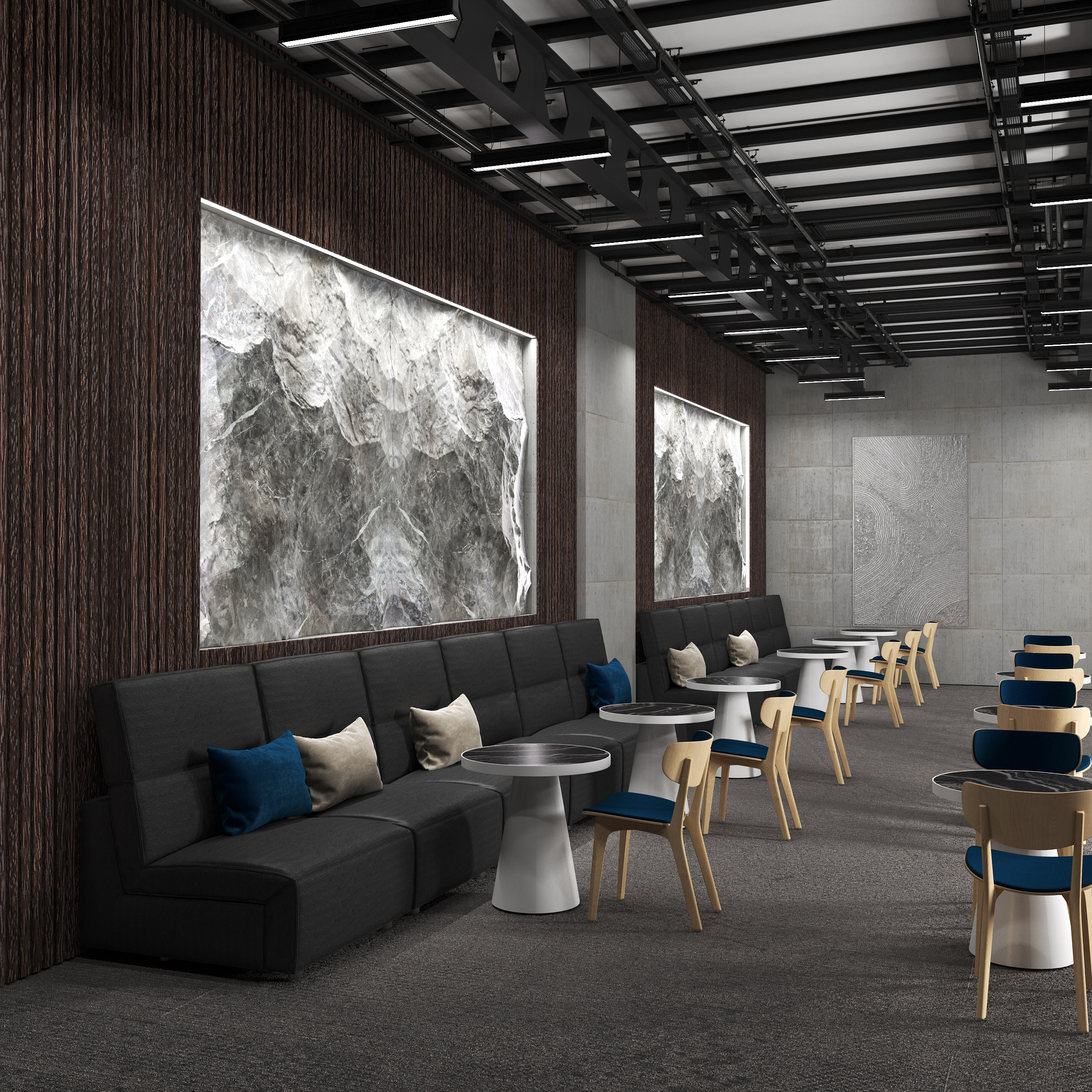 Рейка декоративная Decor-Dizayn 618-93SH 3000×40×15 фото в интерьере