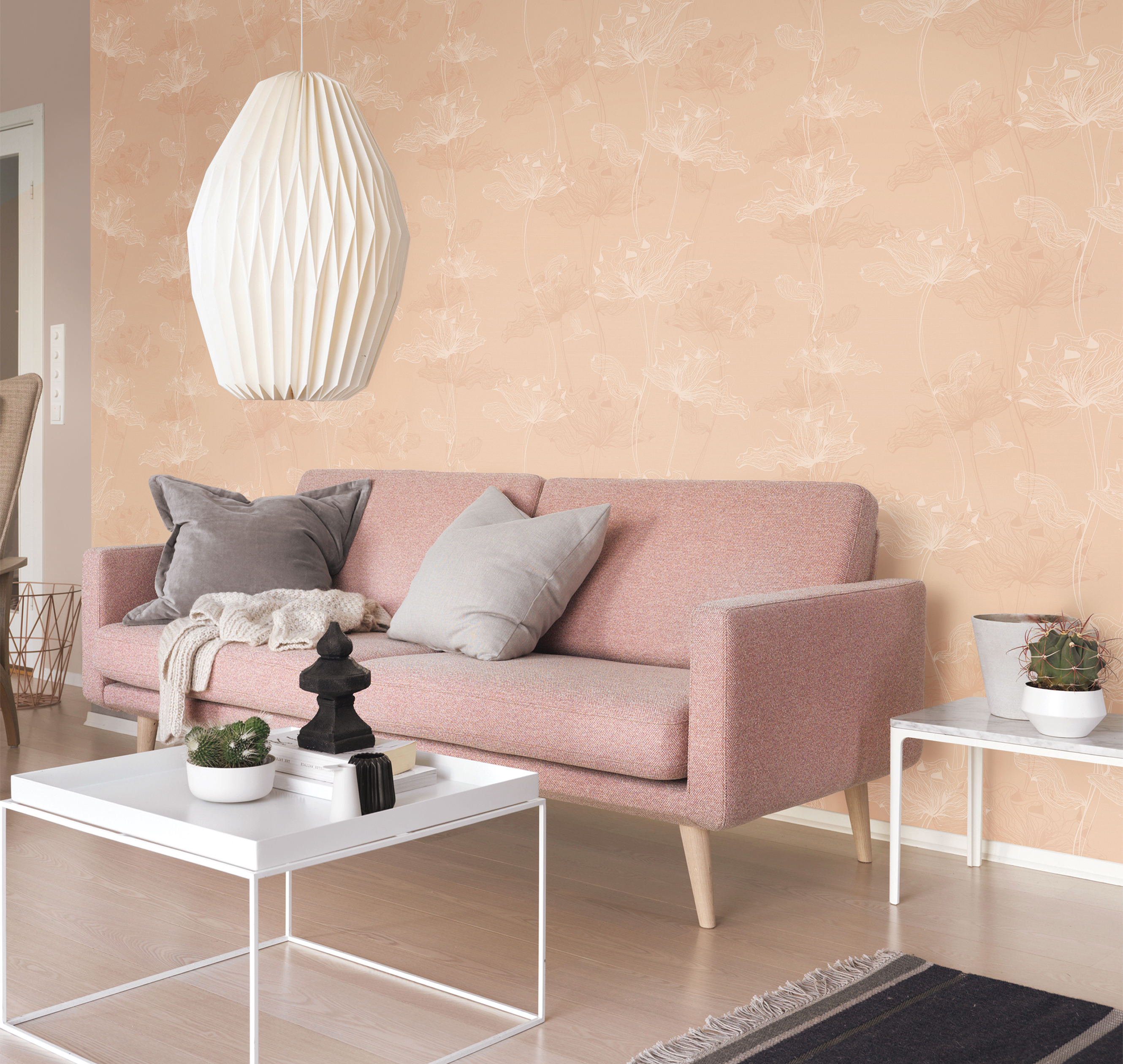 Обои Milassa Ambient Aura AM8 003 10,05×1 фото в интерьере