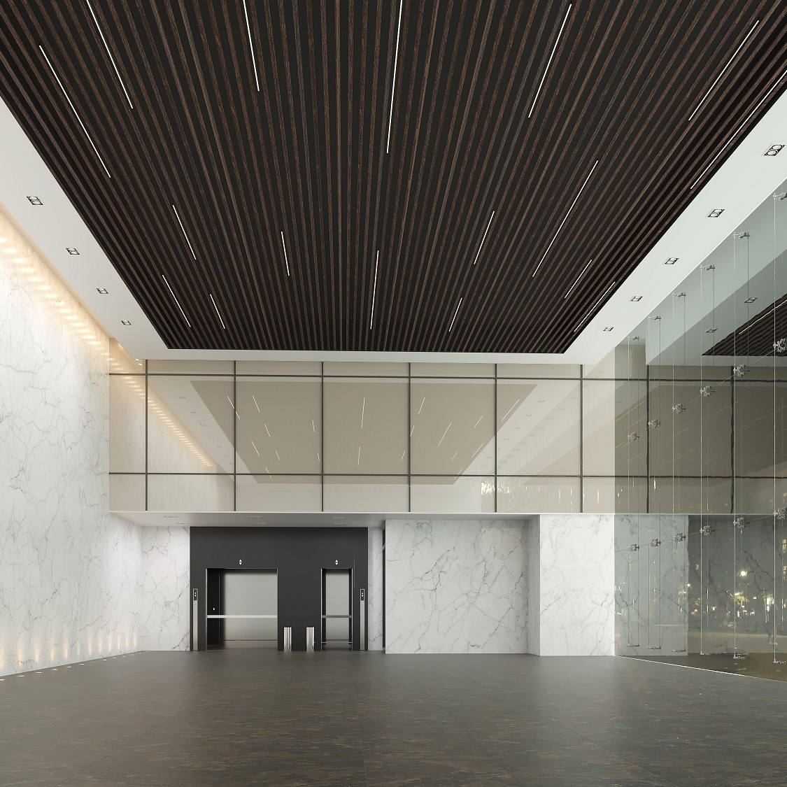 Рейка декоративная Decor-Dizayn 622-73SH 3000×20×20 фото в интерьере