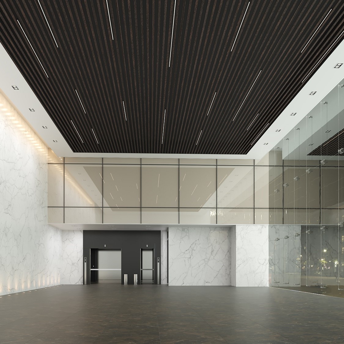 Рейка декоративная Decor-Dizayn 622-93SH 3000×20×20 фото в интерьере