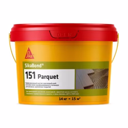 Клей для паркета SikaBond-151 Parquet 762752 силан-модифицированный 14 кг