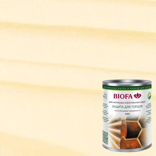 Бесцветное средство для защиты торцов Biofa 8405 0,4 л