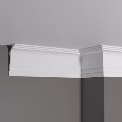 Потолочный плинтус под покраску Decor-Dizayn Грани DD515 2000×50×100