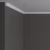 Потолочный плинтус под покраску Decor-Dizayn DD02 2000×12×19
