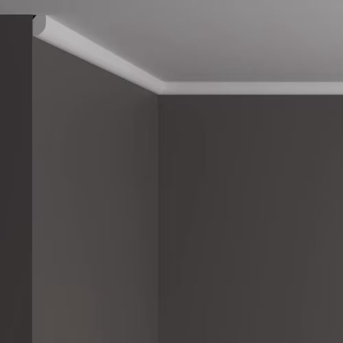 Потолочный плинтус под покраску Decor-Dizayn DD02 2000×12×19