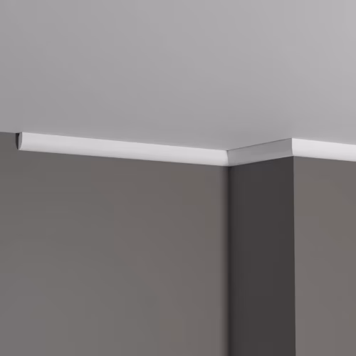 Потолочный плинтус под покраску Decor-Dizayn DD02 2000×12×19