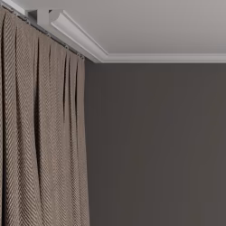 Потолочный плинтус под покраску Decor-Dizayn DD38 2000×20×20