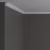 Потолочный плинтус под покраску Decor-Dizayn DD38 2000×20×20