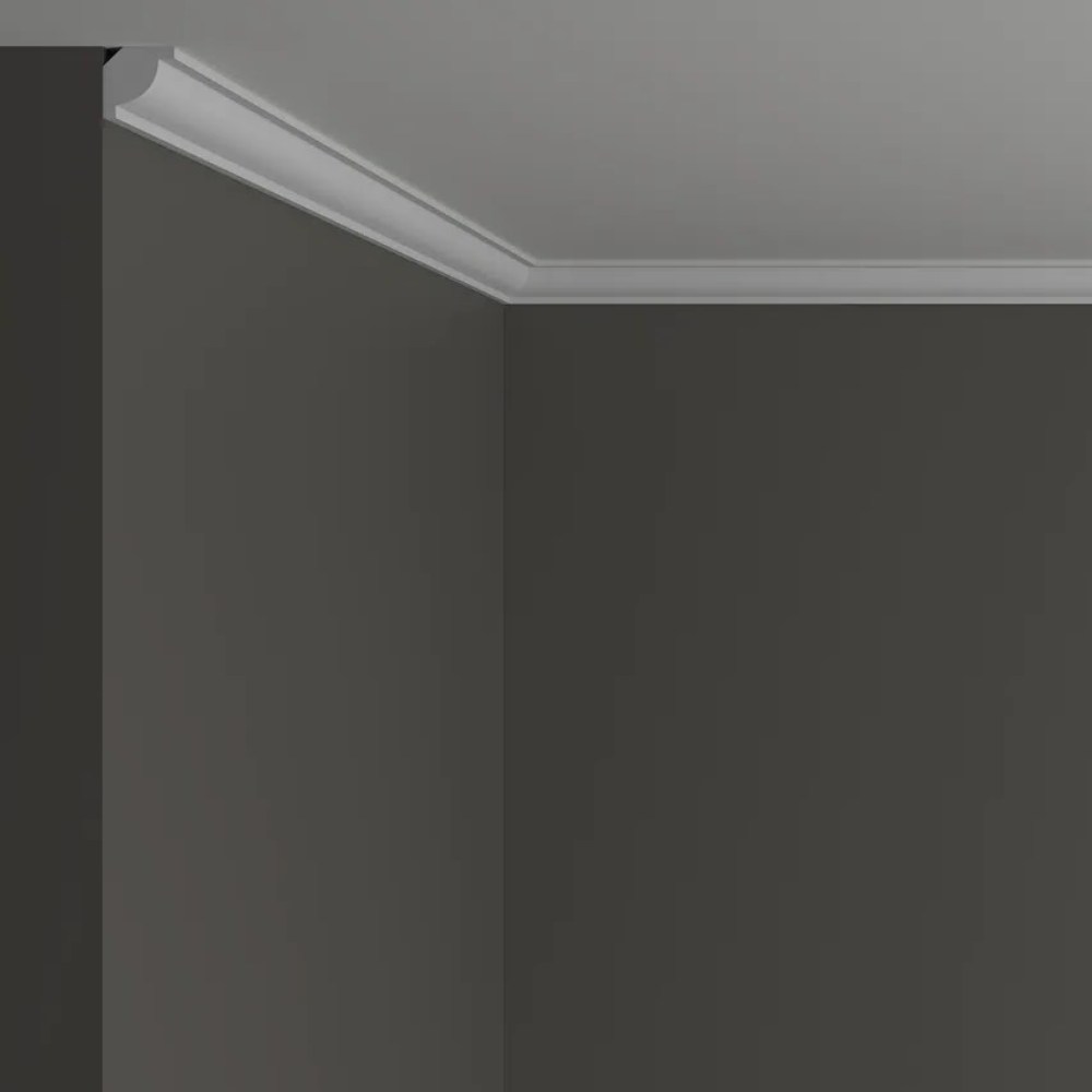 Потолочный плинтус под покраску Decor-Dizayn DD38 2000×20×20