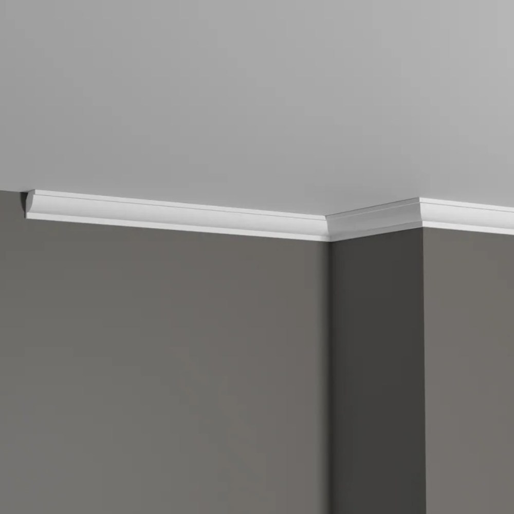Потолочный плинтус под покраску Decor-Dizayn DD38 2000×20×20