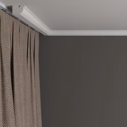 Потолочный плинтус под покраску Decor-Dizayn DD09 2000×14×21