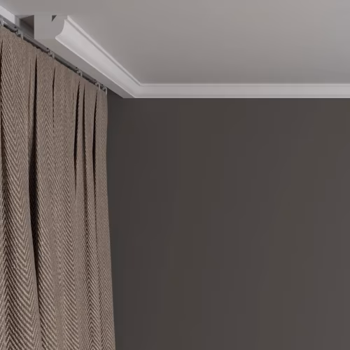 Потолочный плинтус под покраску Decor-Dizayn DD09 2000×14×21