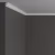 Потолочный плинтус под покраску Decor-Dizayn DD09 2000×14×21