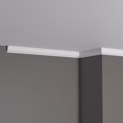 Потолочный плинтус под покраску Decor-Dizayn DD09 2000×14×21
