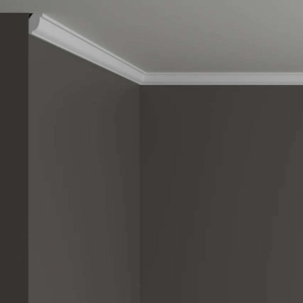 Потолочный плинтус под покраску Decor-Dizayn DD09 2000×14×21