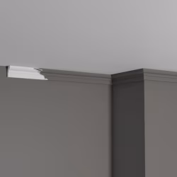 Потолочный плинтус под покраску Decor-Dizayn DD34 2000×15×25