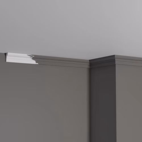 Потолочный плинтус под покраску Decor-Dizayn DD34 2000×15×25