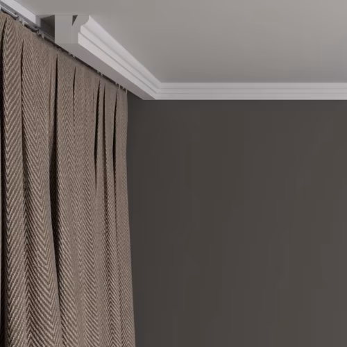 Потолочный плинтус под покраску Decor-Dizayn DD34 2000×15×25