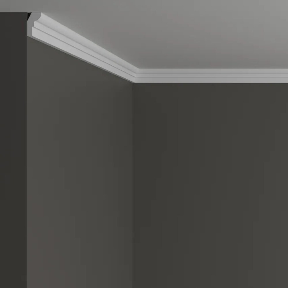 Потолочный плинтус под покраску Decor-Dizayn DD34 2000×15×25