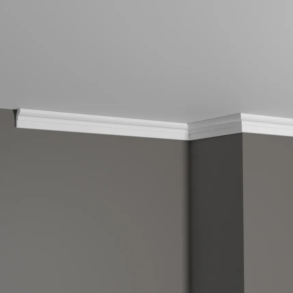 Потолочный плинтус под покраску Decor-Dizayn DD34 2000×15×25