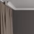 Потолочный плинтус под покраску Decor-Dizayn DD36 2000×20×29 фото в интерьере