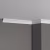 Потолочный плинтус под покраску Decor-Dizayn DD36 2000×20×29
