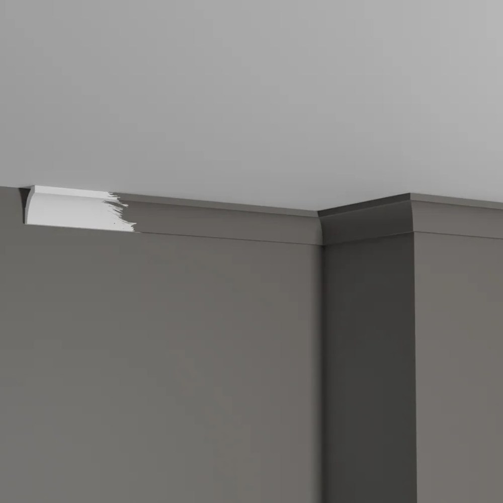 Потолочный плинтус под покраску Decor-Dizayn DD36 2000×20×29