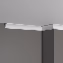 Потолочный плинтус под покраску Decor-Dizayn DD37 2000×30×30