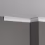 Потолочный плинтус под покраску Decor-Dizayn DD37 2000×30×30