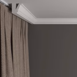 Потолочный плинтус под покраску Decor-Dizayn DD24 2000×24×39