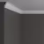 Потолочный плинтус под покраску Decor-Dizayn DD24 2000×24×39