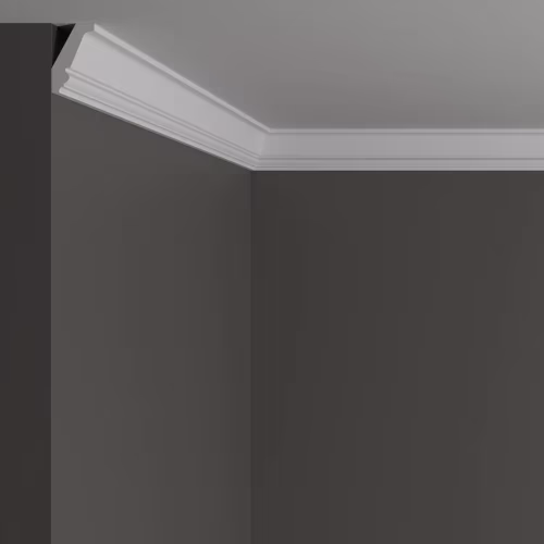 Потолочный плинтус под покраску Decor-Dizayn DD24 2000×24×39