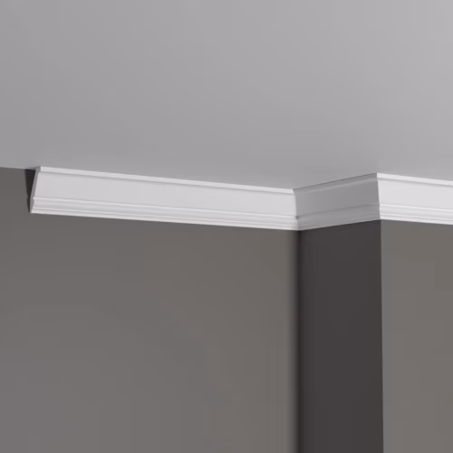 Потолочный плинтус под покраску Decor-Dizayn DD24 2000×24×39