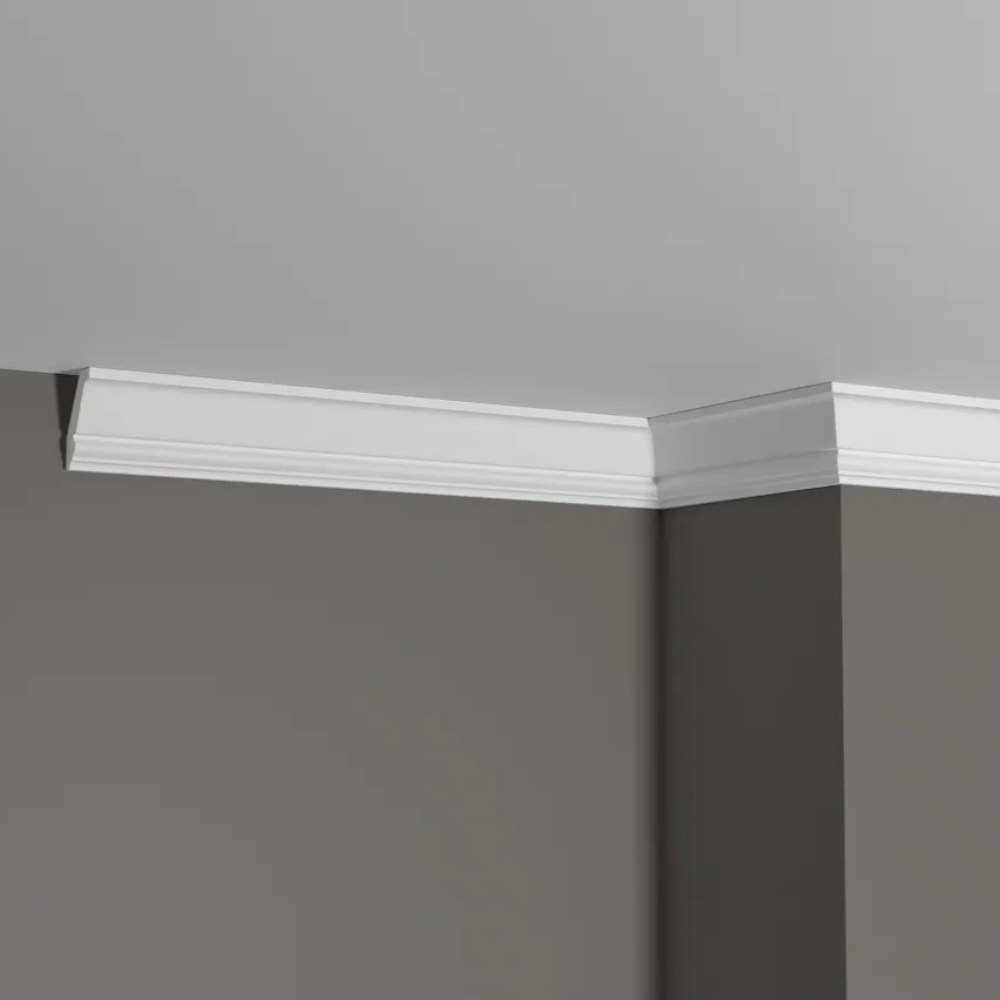 Потолочный плинтус под покраску Decor-Dizayn DD24 2000×24×39