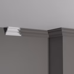 Потолочный плинтус под покраску Decor-Dizayn DD21 2000×44×40